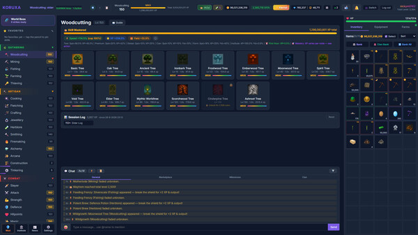 Koruxa- IDLE RPG screenshot 1