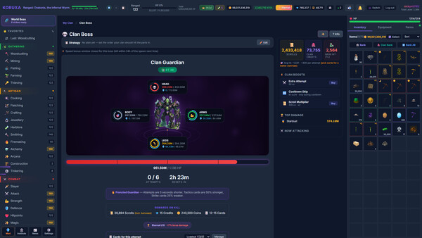 Koruxa- IDLE RPG screenshot 4