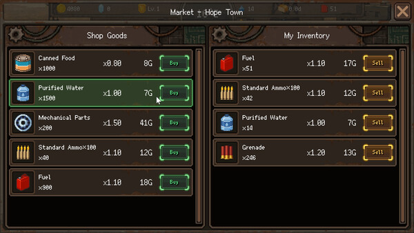 Screenshot 4 of Wasteland Train: Conductor - final gameplay screenshot