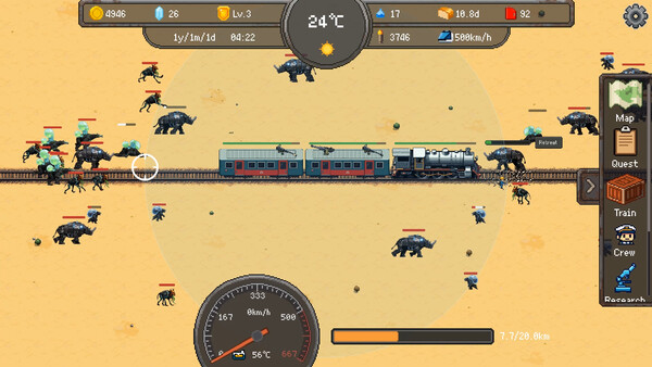 Скриншот 2 из игры Wasteland Train: Conductor