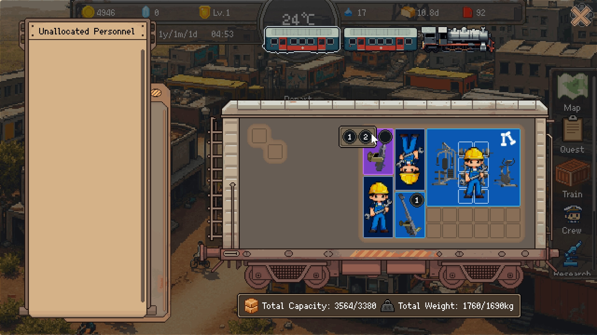 Wasteland Train: Conductor screenshot #11