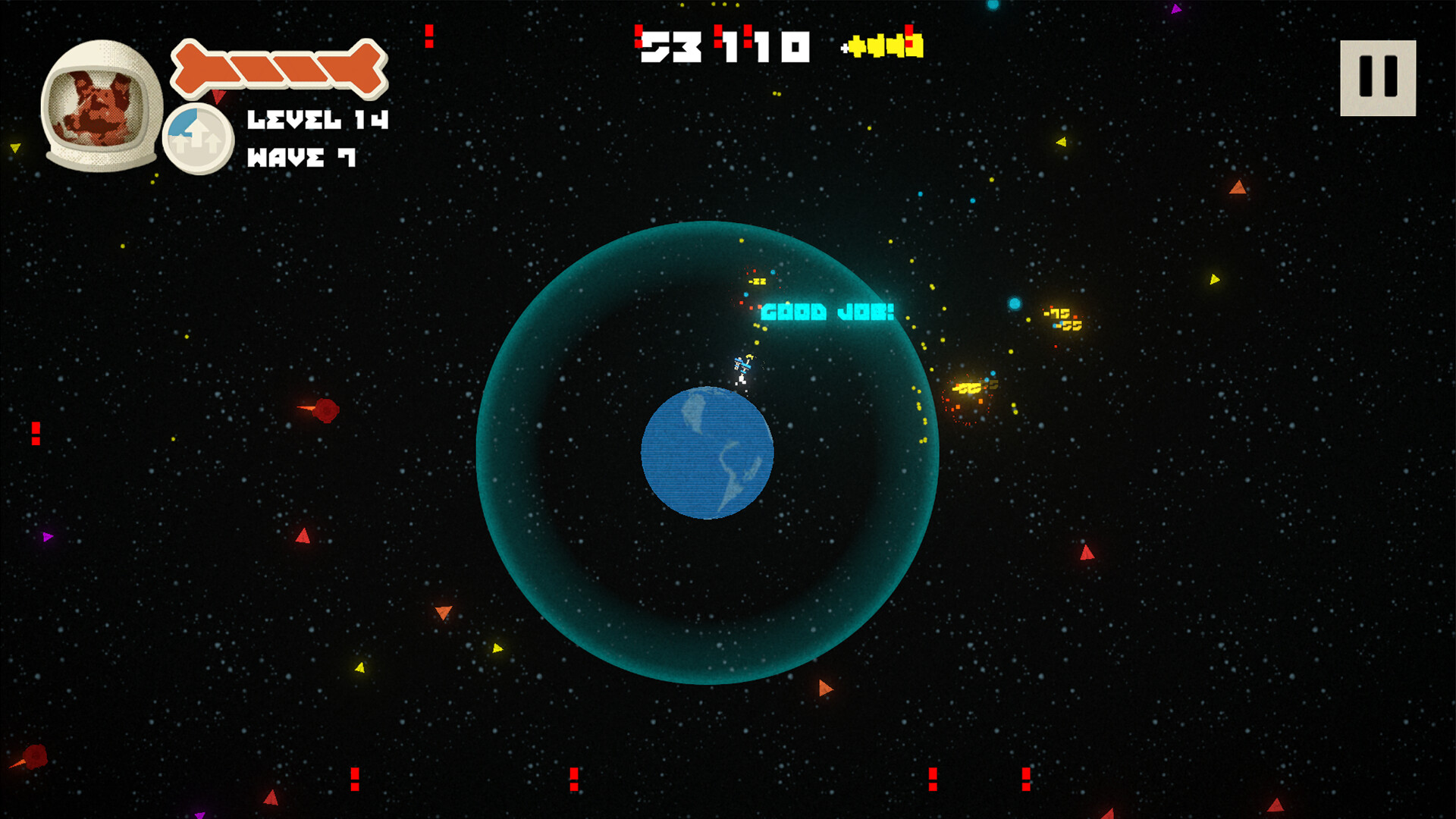 Laika's Space Defence screenshot #1