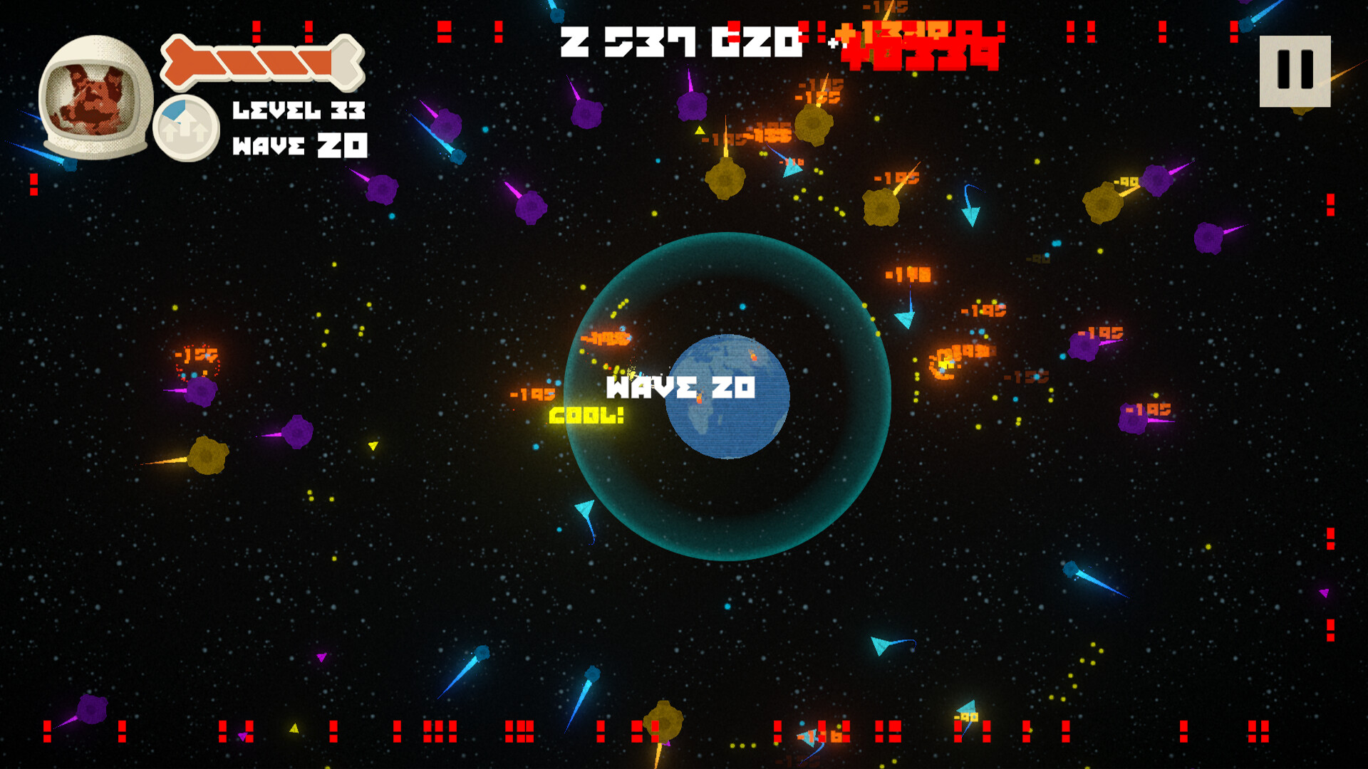 Laika's Space Defence screenshot #3