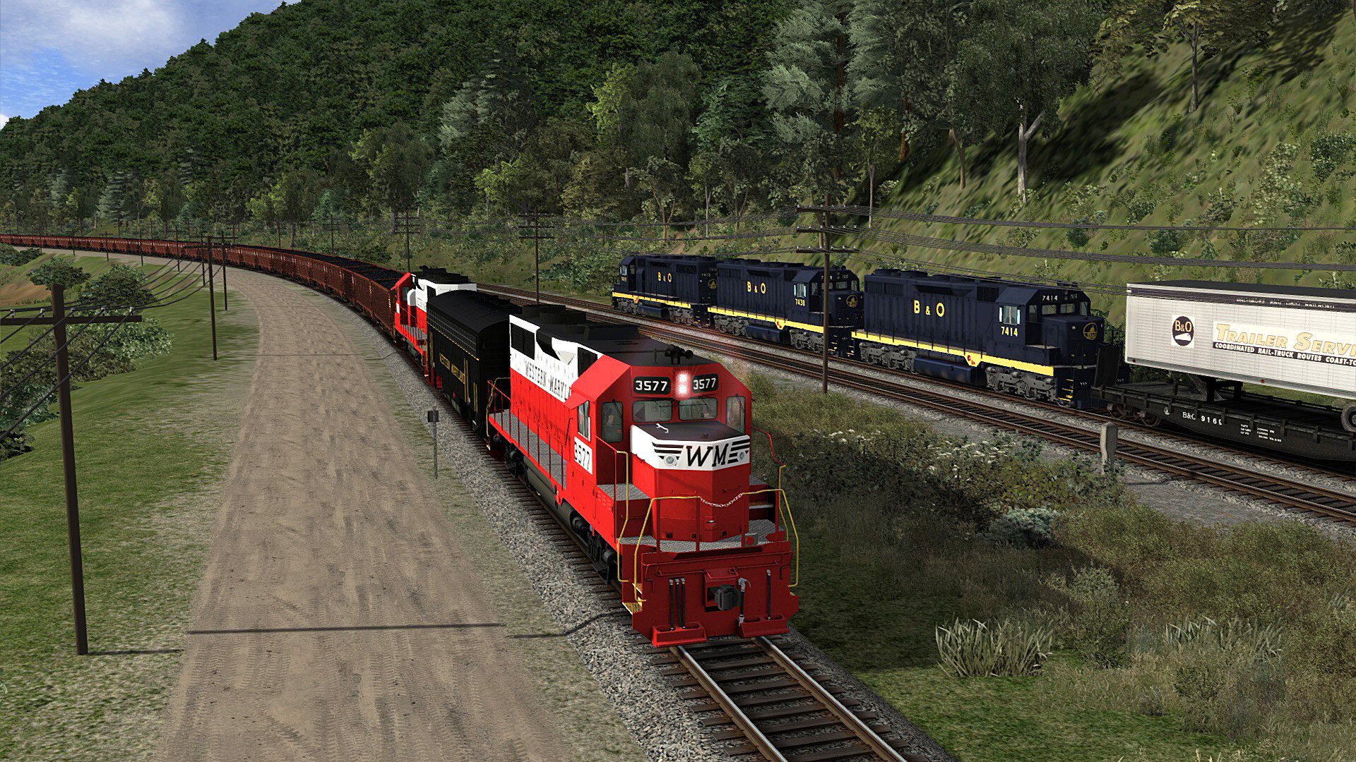 TS Marketplace: B&O Mountain Subdivision Scenario Pack 02 Screenshot Thumbnail 10