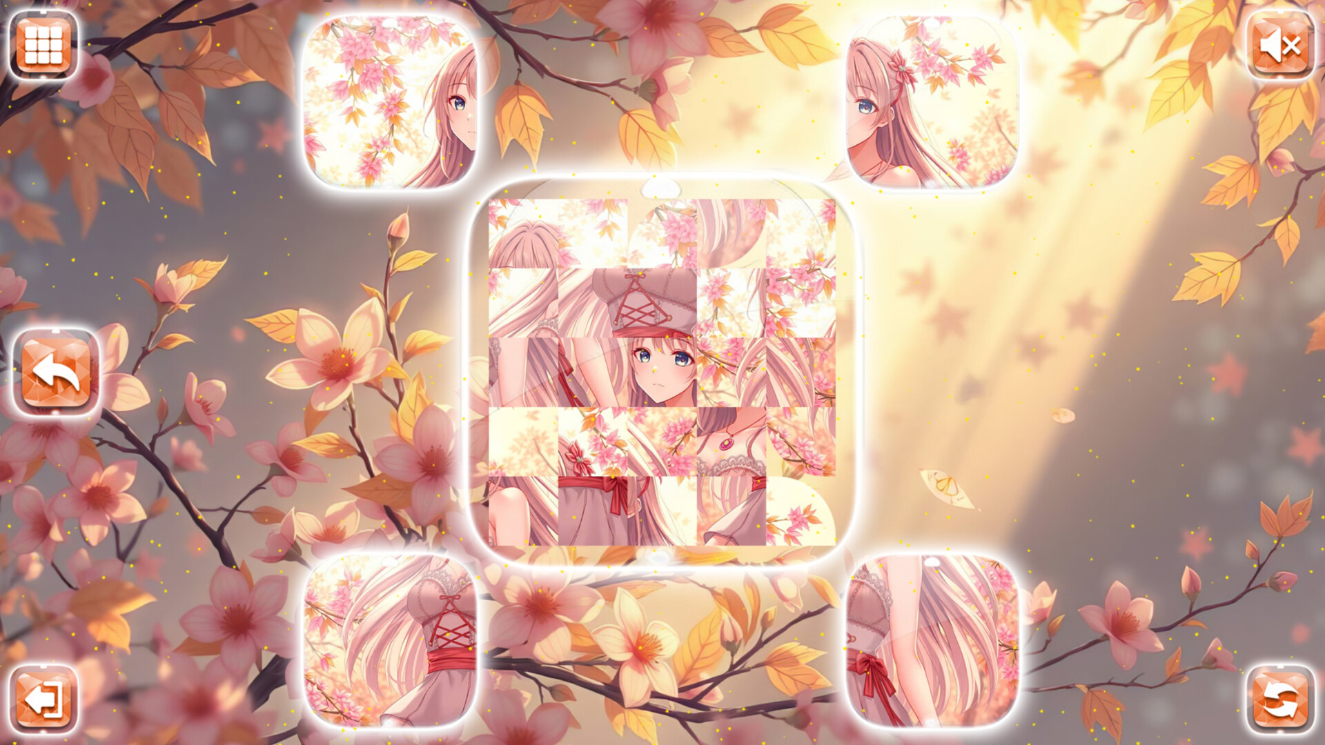 Lovely Anime Puzzle: Autumn screenshot #5