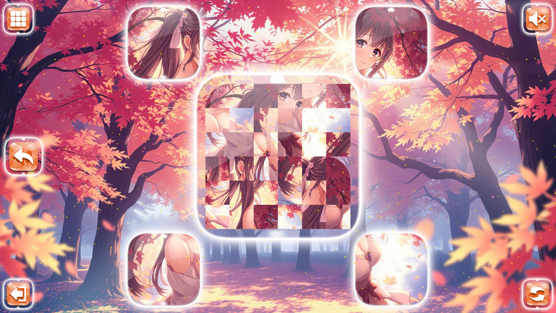 Lovely Anime Puzzle: Autumn screenshot #7