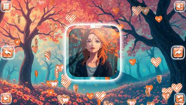 Скриншот 2 из игры Lovely Anime Puzzle: Autumn