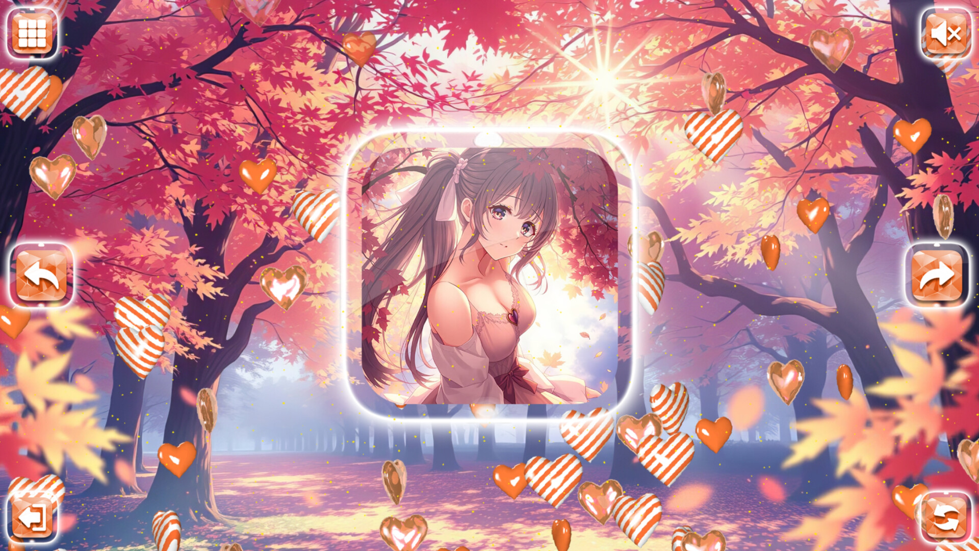 Lovely Anime Puzzle: Autumn screenshot #8