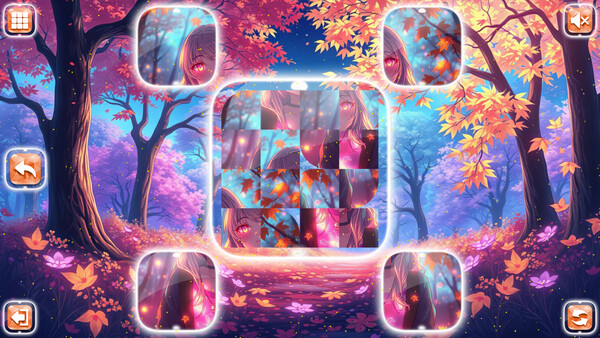 Скриншот 3 из игры Lovely Anime Puzzle: Autumn