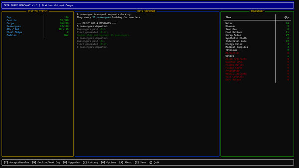 Deep Space Merchant game for windows Pc 1