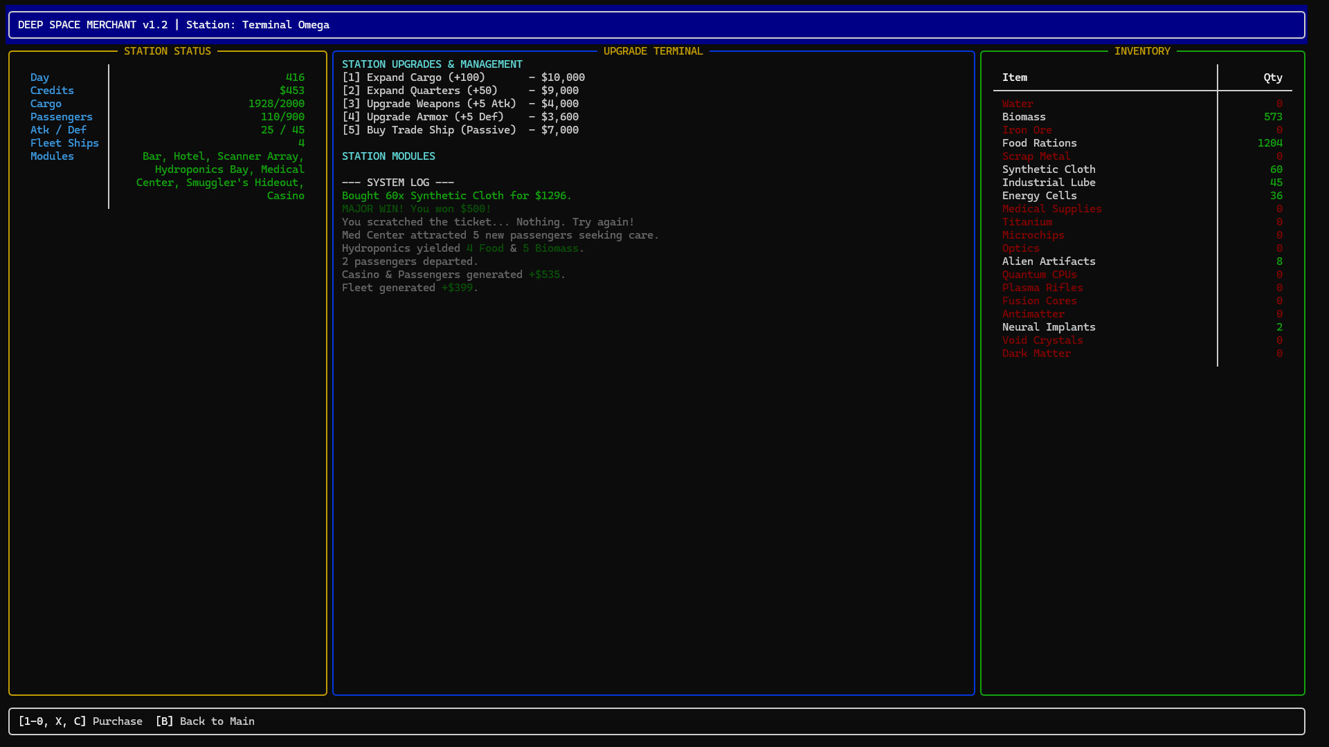 Deep Space Merchant screenshot #8