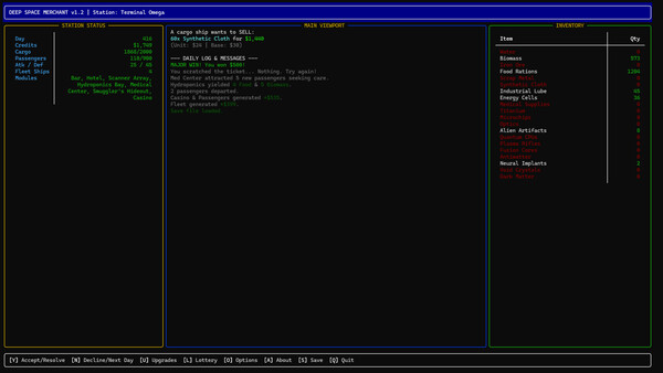 Deep Space Merchantfor windows and Linux 1