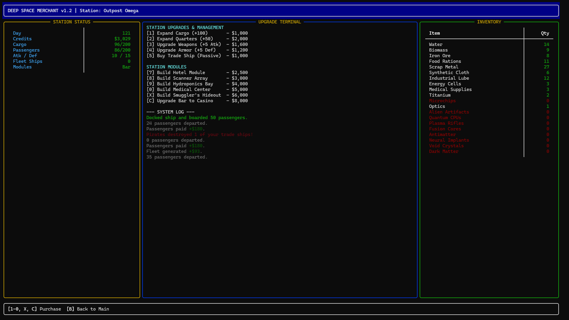 Deep Space Merchant screenshot #5