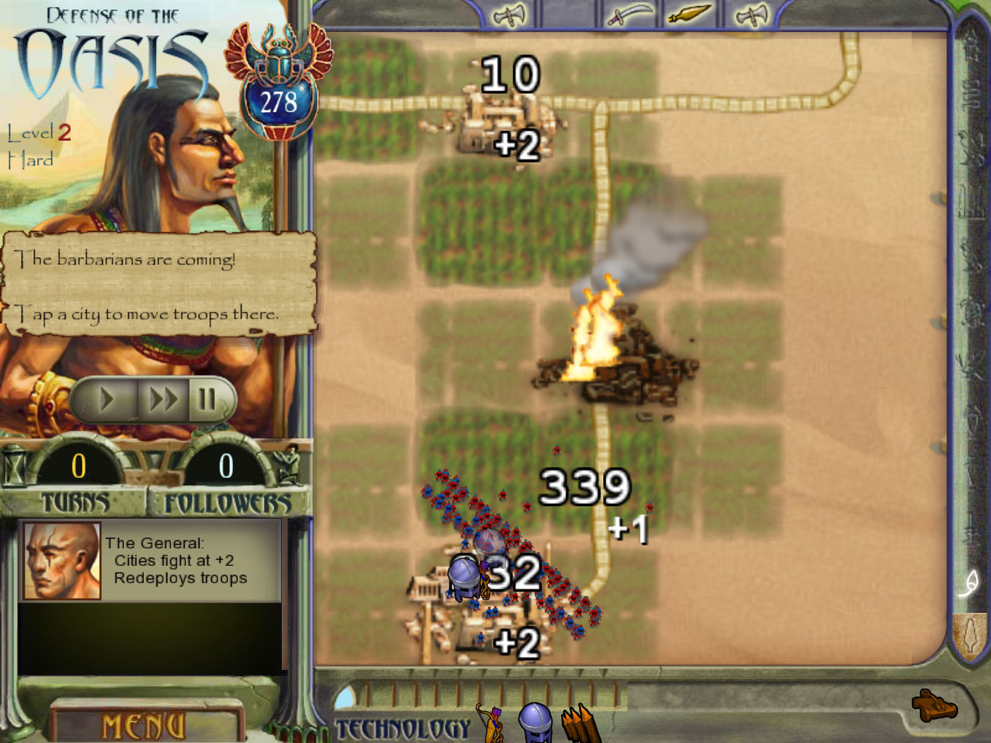 #3. Defense of the Oasis (Steam) By: Mind Control Software