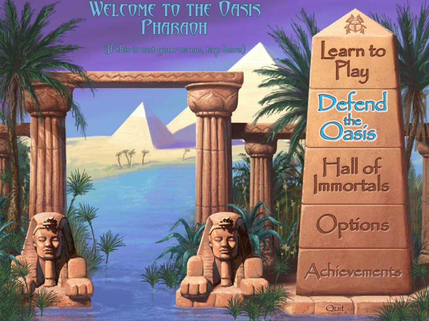 #6. Defense of the Oasis (Steam) By: Mind Control Software