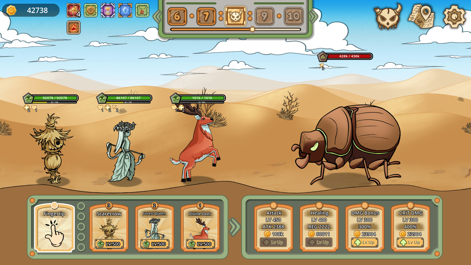 Tap Monster: Saga screenshot #2