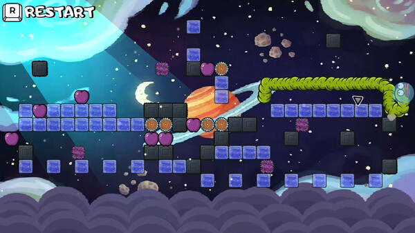 Screenshot 4 of Wriggle apple 4 - final gameplay screenshot