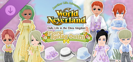 Floral Spring Outfit - WorldNeverland - Daily Life in the Elnea Kingdom - Another Life Adventure