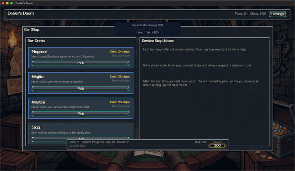 Dealer's Doom game for Linux 1
