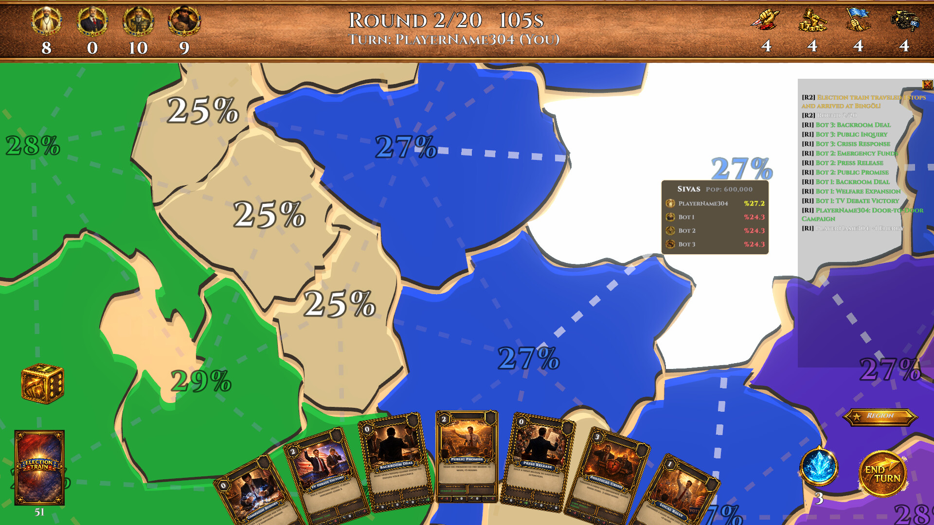 Election Train screenshot #4