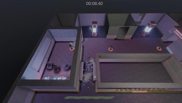 Screenshot of KILL THEM ALL gameplay showing in-action mechanics