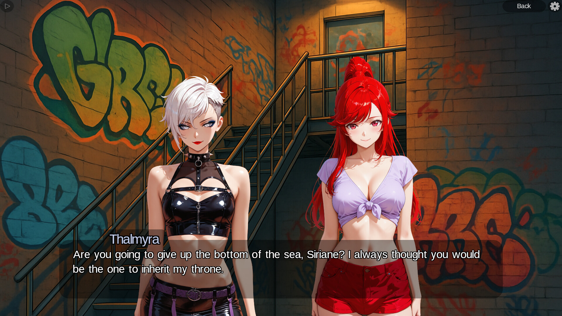 Futanari Mermaids screenshot #13