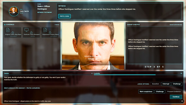 Judge SIM screenshot