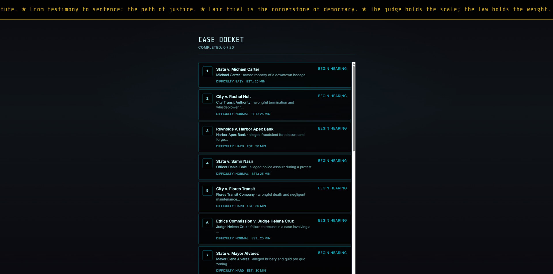 Judge SIM screenshot #7