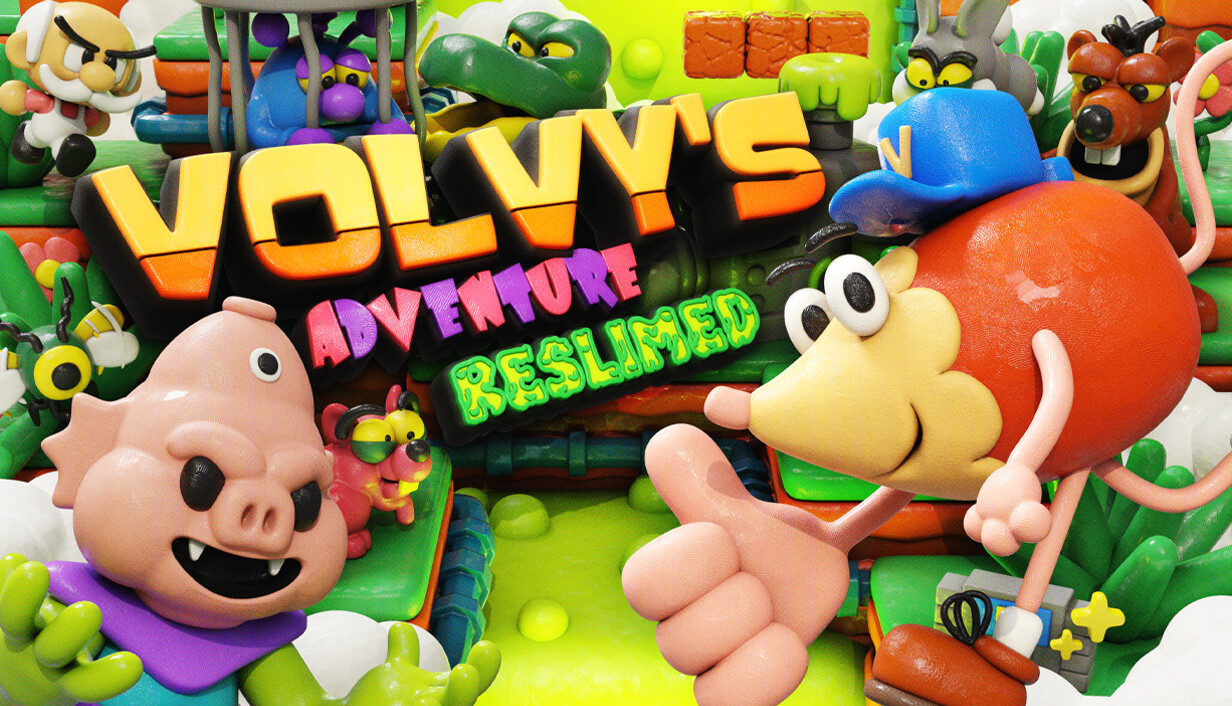 Volvy’s Adventure: Reslimed cover art