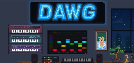DAWG - Digital Audio Workstation Game header art