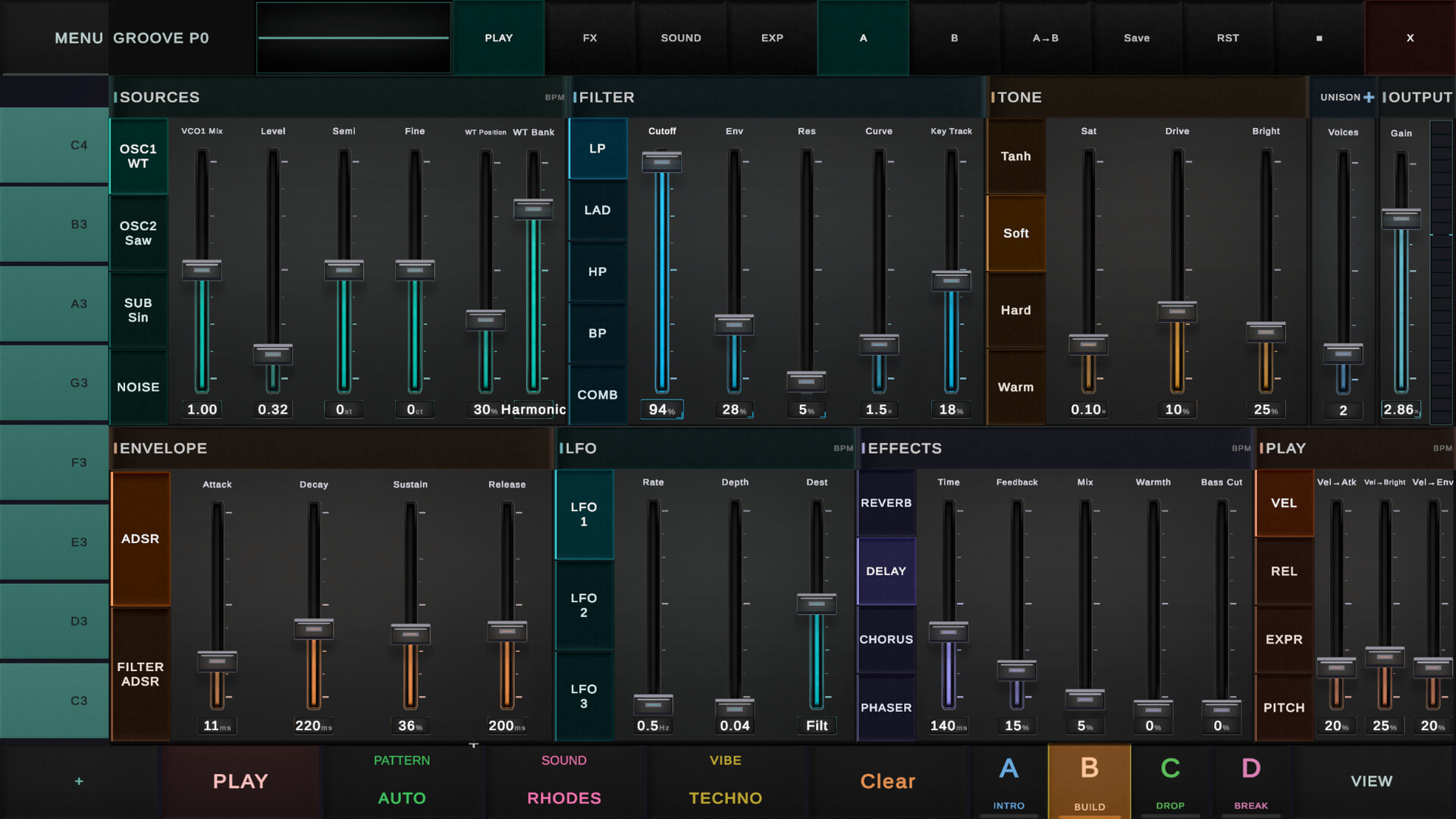 DAWG - Digital Audio Workstation Game screenshot 2