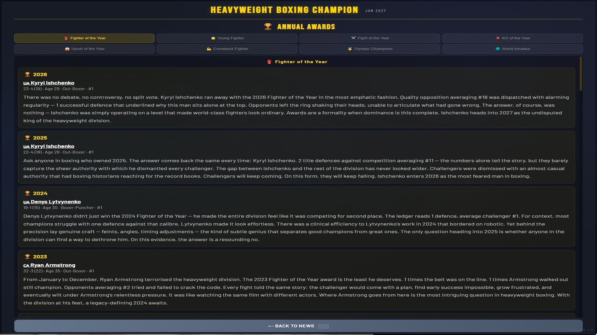 Sim: Heavyweight Boxing Champion screenshot #15