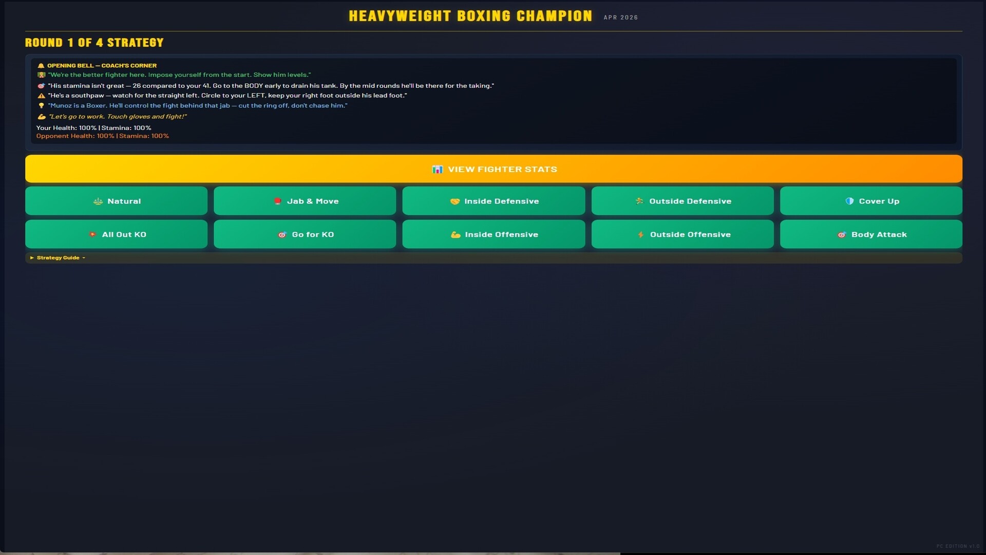 Sim: Heavyweight Boxing Champion screenshot #6