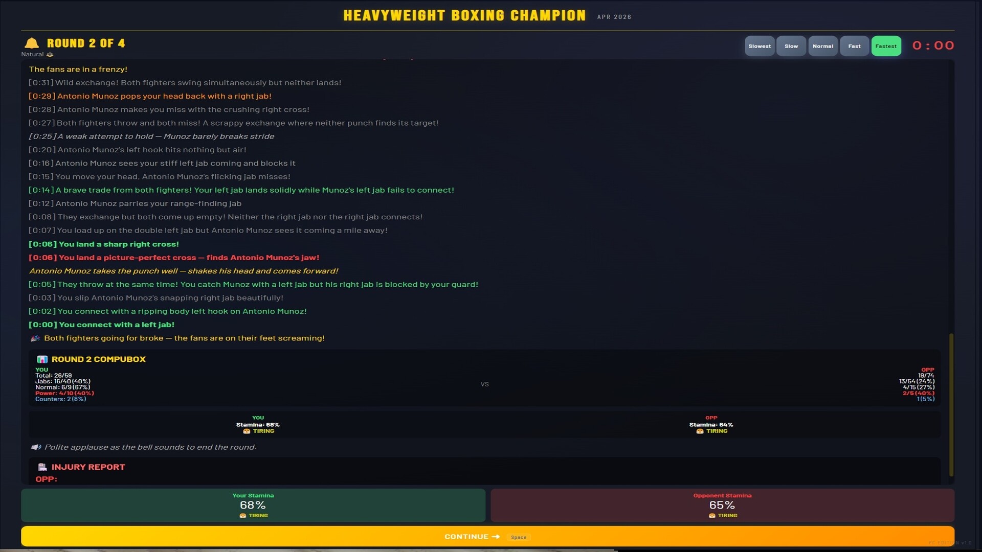 Sim: Heavyweight Boxing Champion screenshot #7