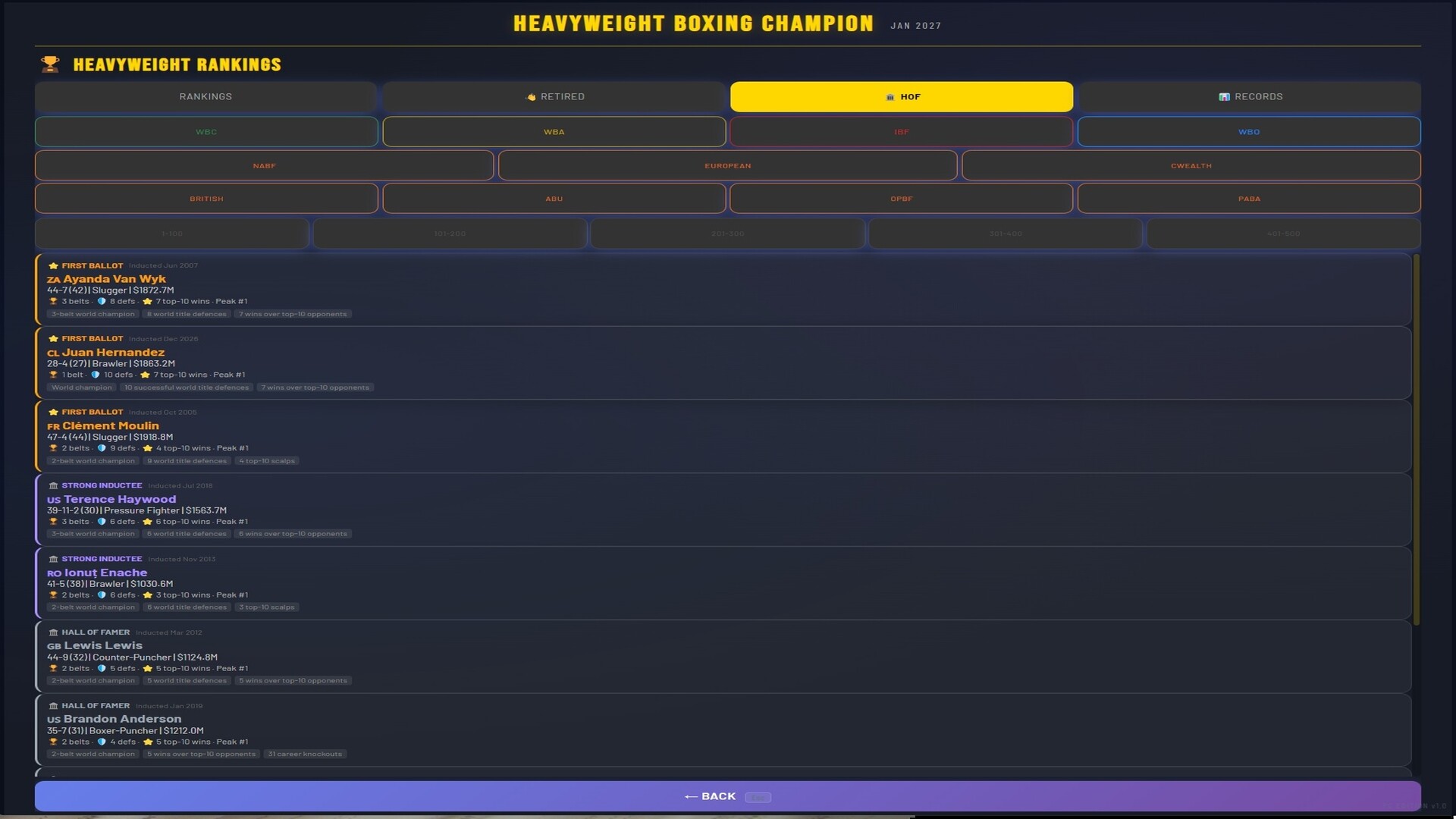 Sim: Heavyweight Boxing Champion screenshot #17