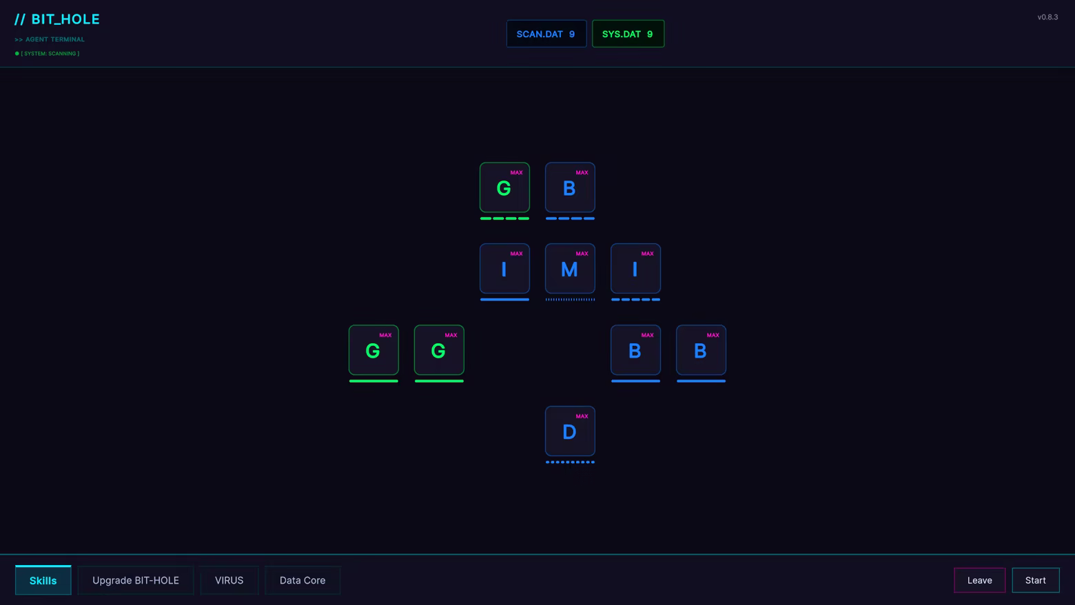 BIT-HOLE: Neon Incremental screenshot 3