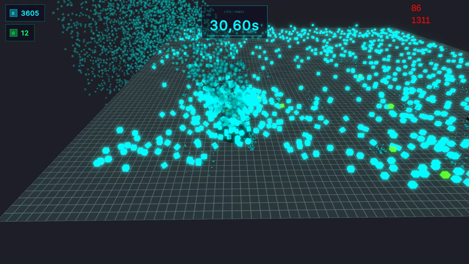 BIT-HOLE: Neon Incremental screenshot 2