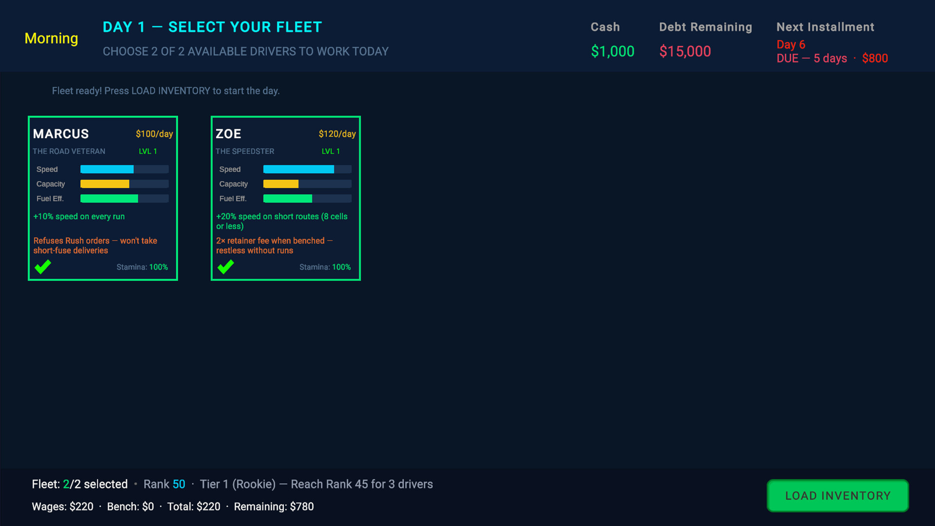 Rush Hour Relay screenshot #2