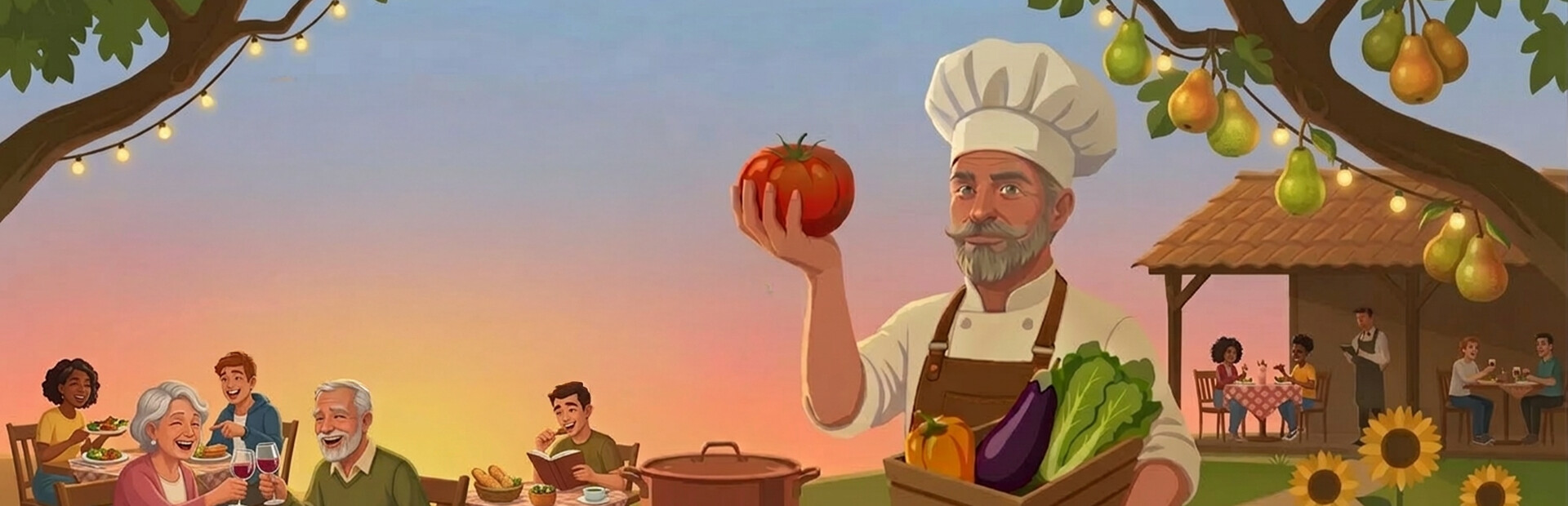 Farm to Restaurant Simulator
