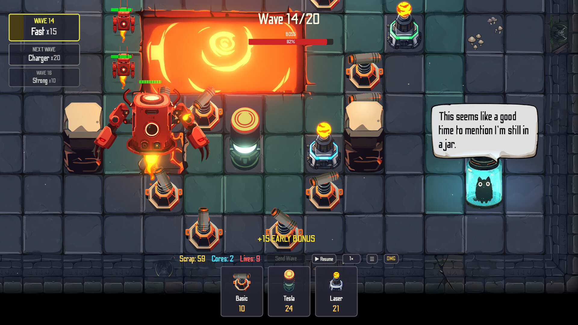 Jarred Defense screenshot #2