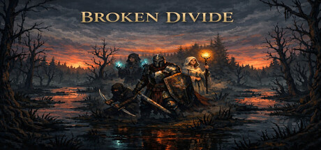 Capa de Broken Divide