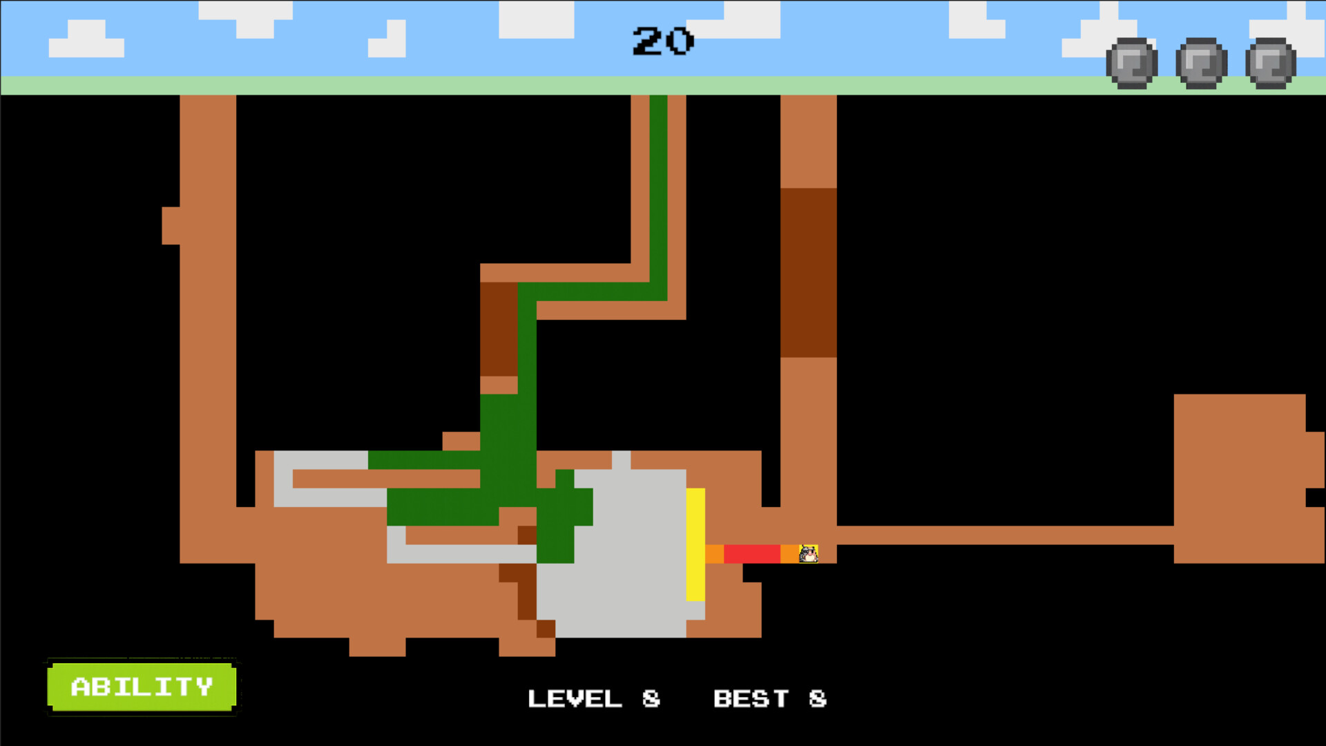 Molesweeper screenshot #2