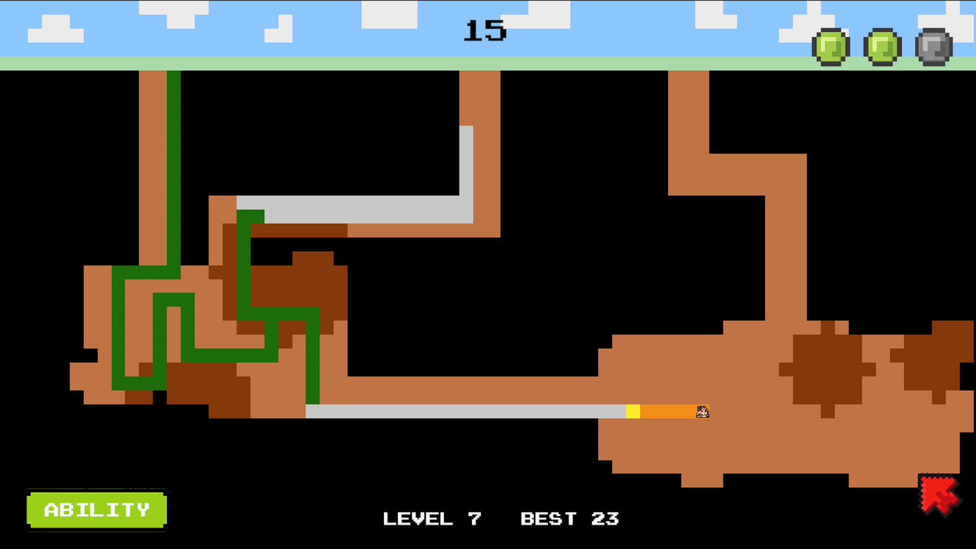 Molesweeper screenshot #1