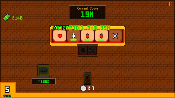Screenshot of Colorful Slots gameplay showing in-action mechanics