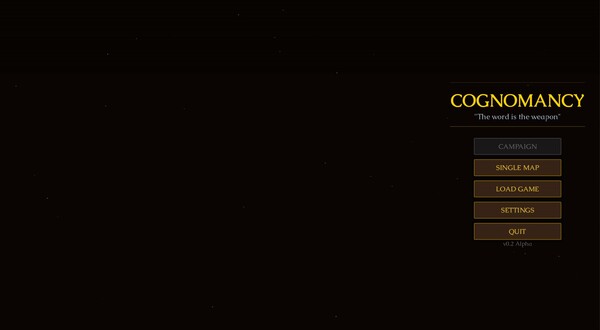 Screenshot of Cognomancy gameplay showing in-action mechanics