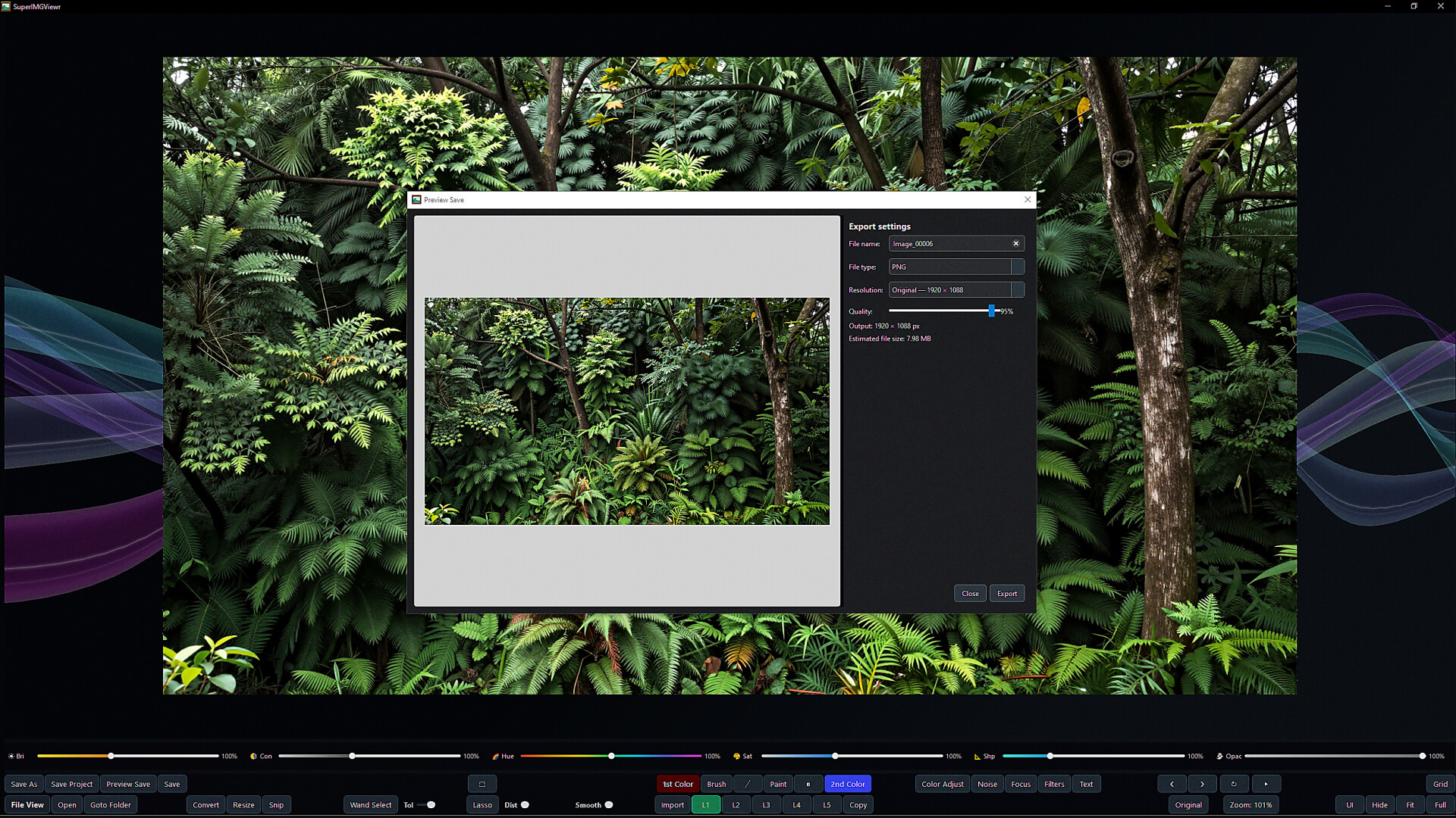 SuperIMGViewr screenshot 2