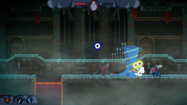 Screenshot of Night Creed gameplay showing in-action mechanics