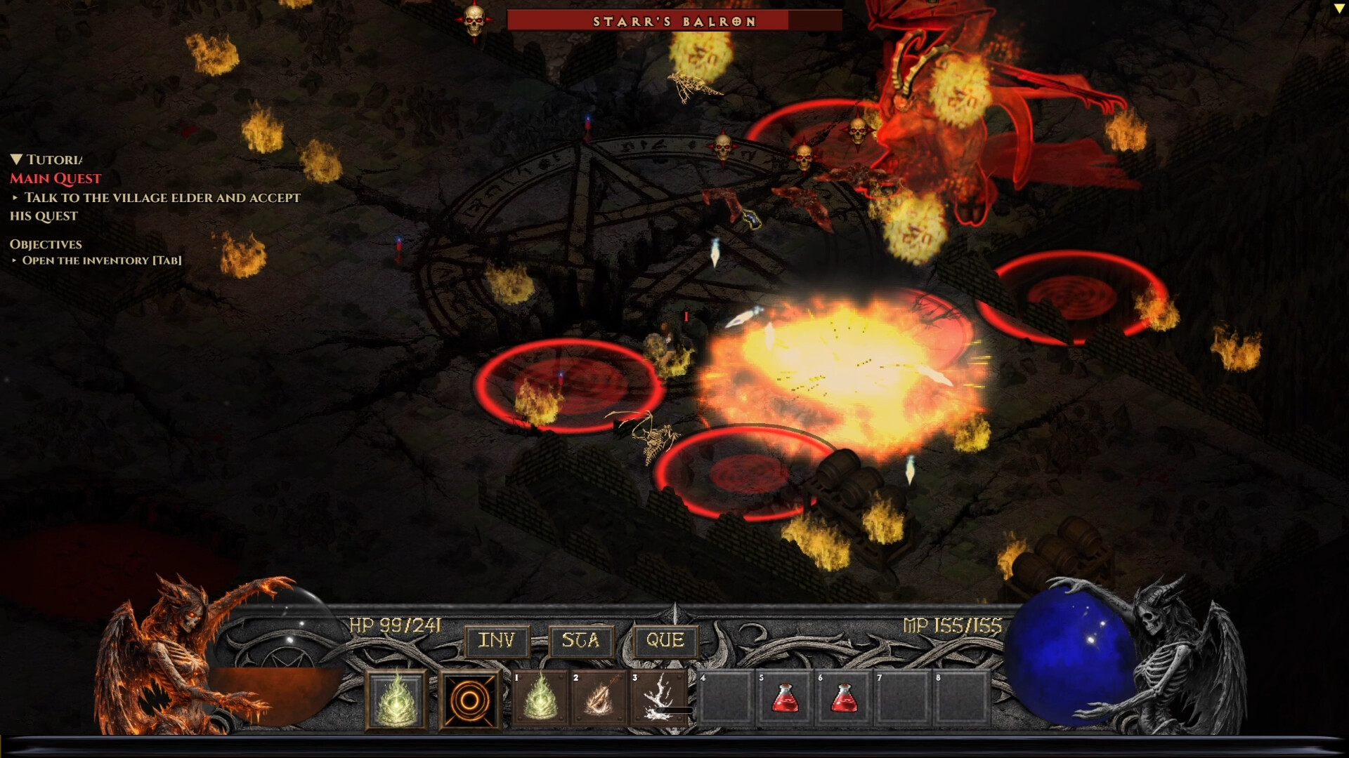 Fire Field screenshot 1