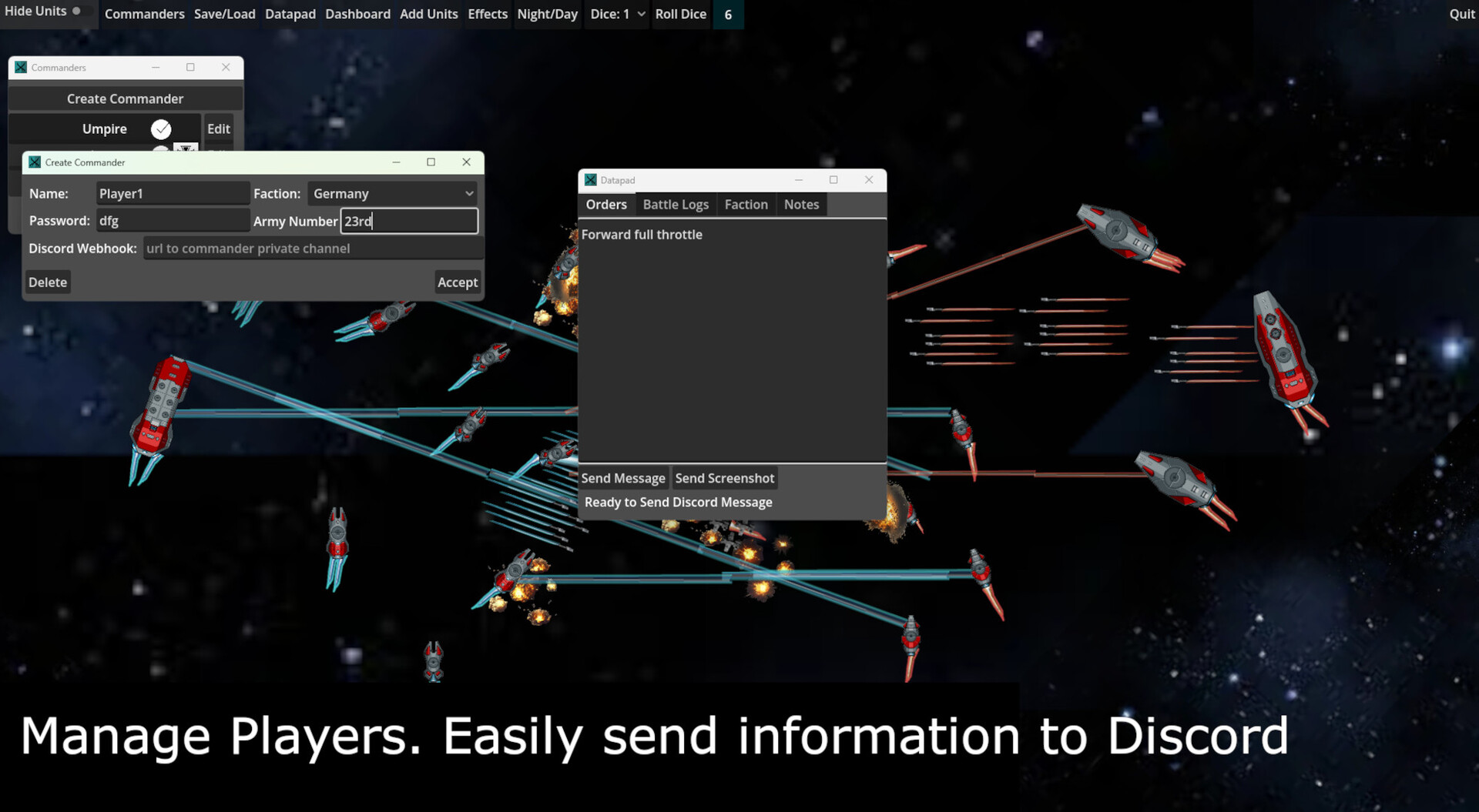 Kriegspiel Manager screenshot 3