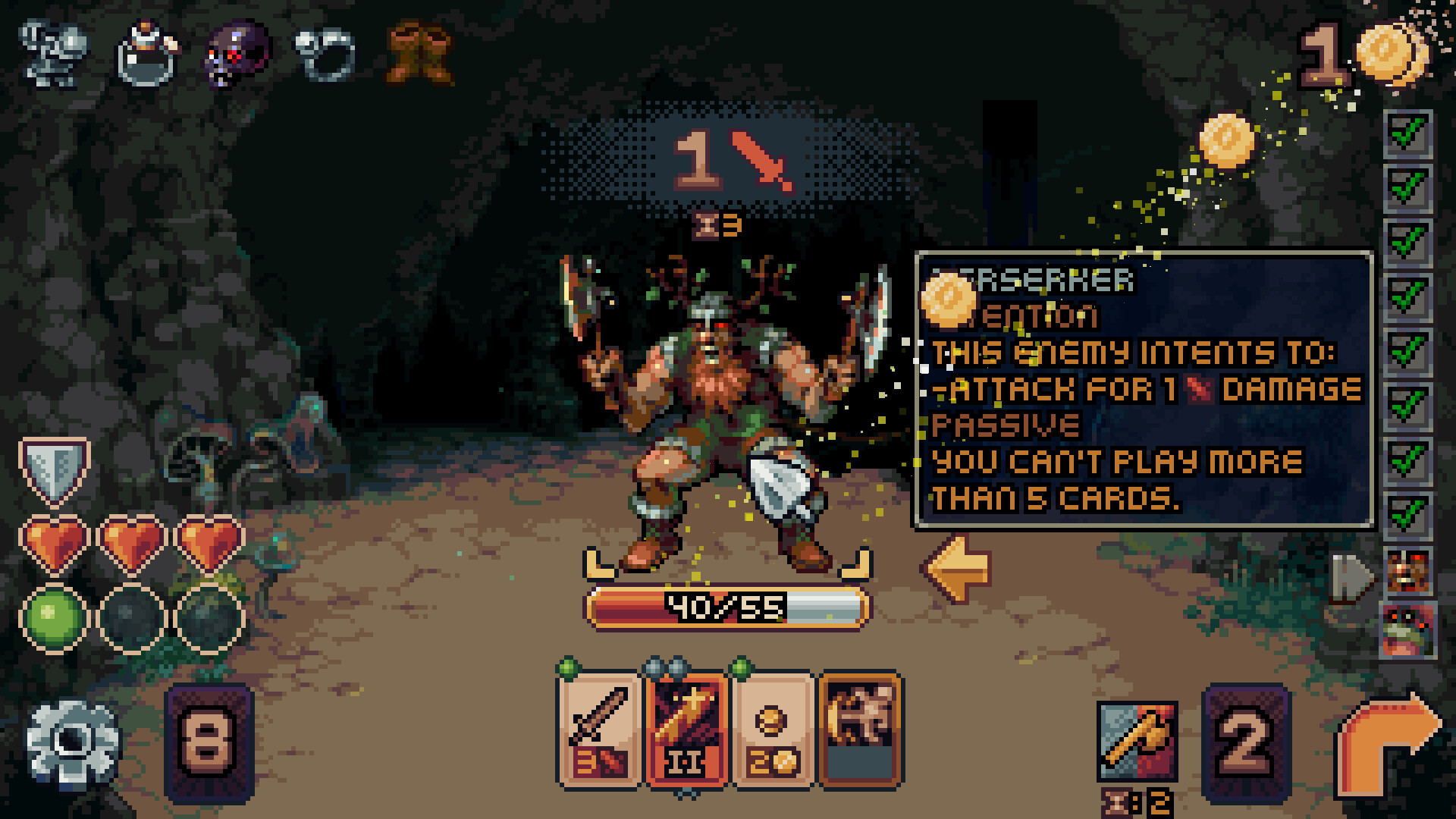 Cardmare: Descent screenshot #6